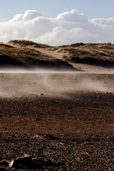 Sturm am Strand