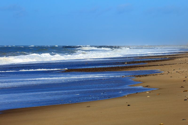 Unser einsamer Strand