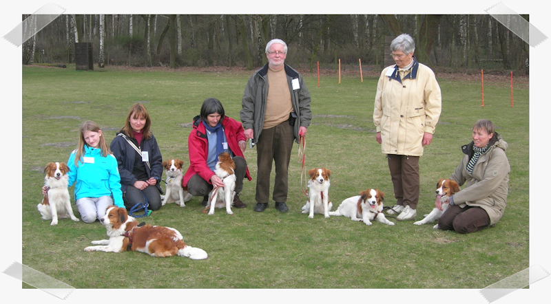 Kooikerhondje aus Langenhorn - A-Wurf Treffen Ostern 2010